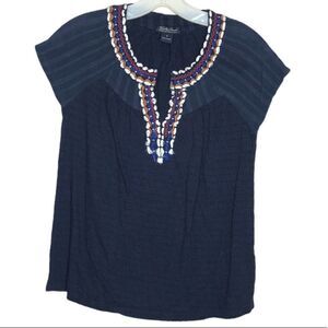 Lucky Brand Embroidered Top